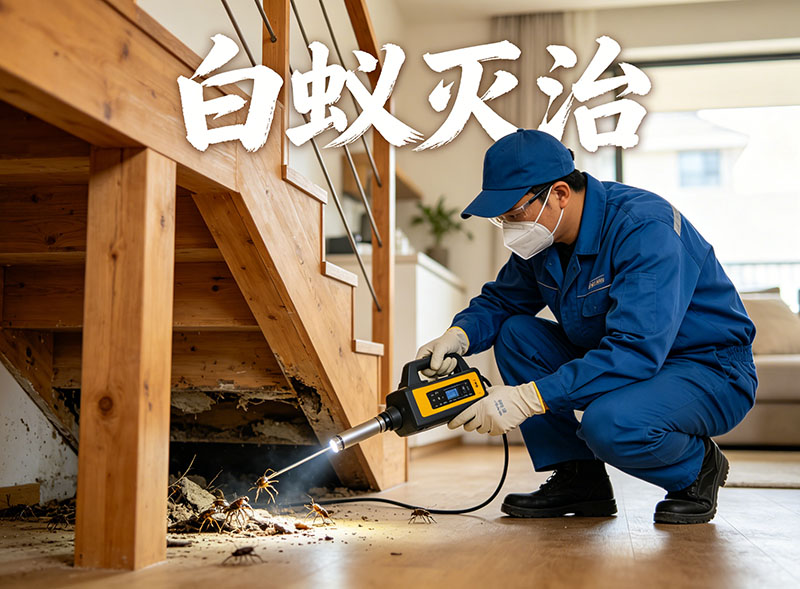 白蚁灭治服务｜专业消杀，筑牢建筑安全防线
